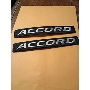 New Honda Accord Black White Iron On Patches for Jacket Hat Shirt Pants Car Cove